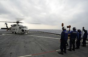 SH-60K helicopter of the JMSDF