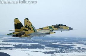 Su-35BM first flight