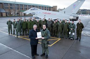 RAF Eurofighter Typhoon Fleet 100k Flying Hours