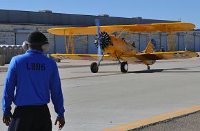 US Navy  World War II-era N3N trainer