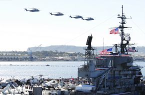 Parade of Flight at Naval Air Station North Island