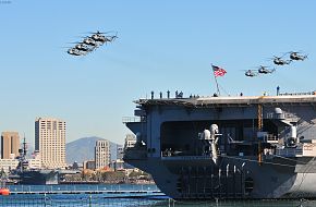 Parade of Flight at Naval Air Station North Island