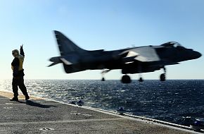 USMC AV-8B Harrier from Marine Attack Squadron (VMA) 261