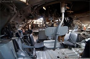 BTR-80 interior