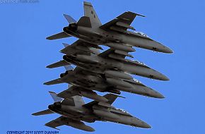 US Navy F/A-18C Hornet Fighter