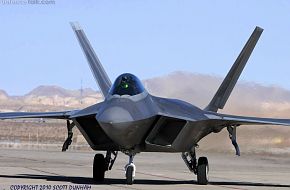 USAF F-22A Raptor Stealth Fighter