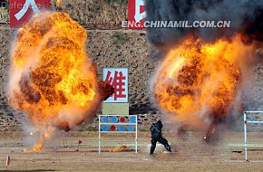Chinese Armed Police Force (APF) .