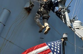 US Navy  VBSS team training