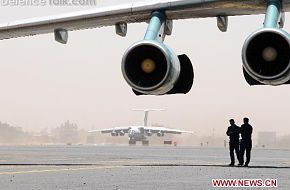 Chinese PLAAF  Il-76 transport aircraft