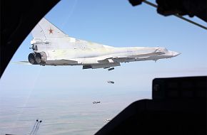 Tu-22M3 bomb drop