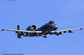 USAF A-10 Warthog Attack Aircraft