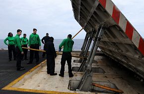 US Navy  jet blast deflector