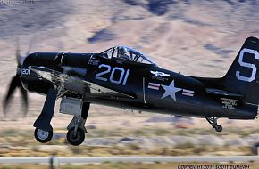 US Navy F8F Bearcat Fighter