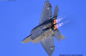 USAF F-22A Raptor Stealth Fighter