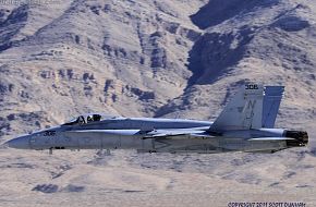 US Navy F/A-18-C Hornet Fighter