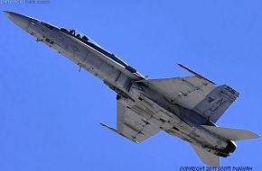 US Navy F/A-18-C Hornet Fighter