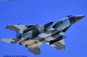 USAF Aggressor F-15C Eagle Fighter