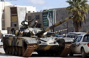 Libyan Army T-72 Tank