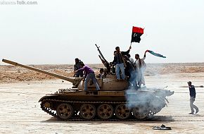 Free Libyan Army Tank