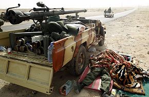 Free Libyan Army Toyota Land Cruiser
