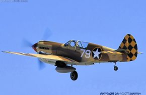 US Army Air Corps P-40 Warhawk Fighter