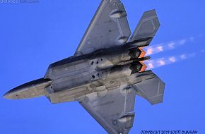 USAF F-22A Raptor Stealth Fighter