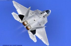 USAF F-22A Raptor Stealth Fighter