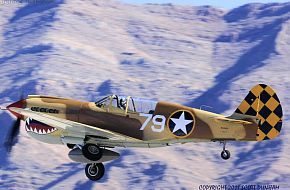 US Army Air Corps P-40 Warhawk Fighter