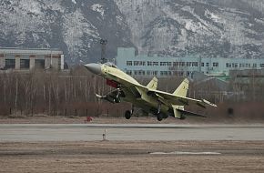 Su-35S First Serial Flight Test