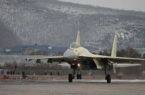 Su-35S First Serial Flight Test