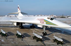 Tu-160 with Kh-55SM