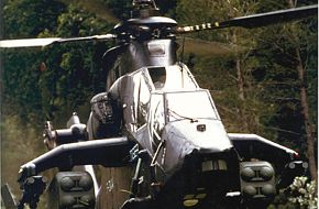 PARS 3 LR tested on German Tiger Helicopter