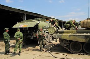 T-90A refueling