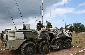 BTR-80 comms vehicle