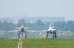 JF-17 and J-10