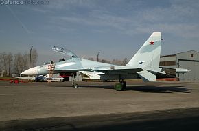 Su-30M2 at KnAAPO