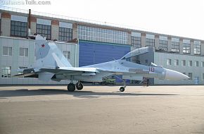 Su-30M2 at KnAAPO