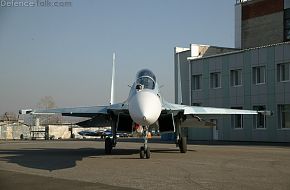 Su-30M2 at KnAAPO