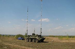 BTR-80 comms station