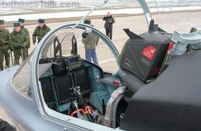 Yak-130 cockpit