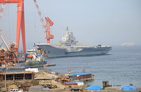 Varyag - China Aircraft carrier Sea Trials