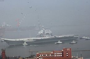 Varyag - China Aircraft carrier Sea Trials