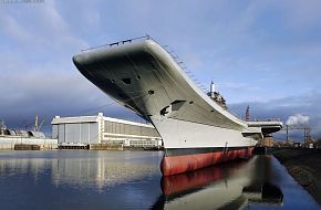 Indian Vikramaditya Aircraft carrier refitting