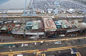 USS Gerald R. Ford, CVN-78 50% complete