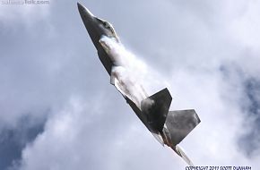 USAF F-22A Raptor Stealth Fighter