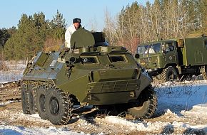 BTR-60 artillery command vehicle