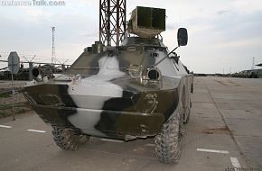 BRDM-2 with loudspeaker