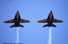 US Navy Blue Angels F/A-18 Hornet