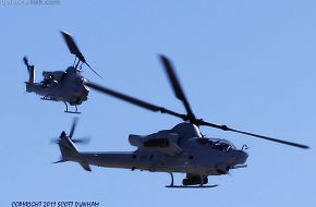 USMC AH-1W Super Cobra & AH-1Z Viper Helicopter Gunships
