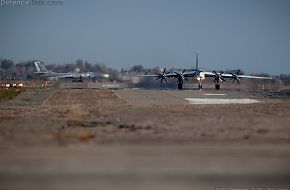 Tu-95MS taking off